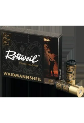Naboj Rottweil Waidmannsheil HV 12/70, 3.5mm
